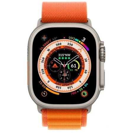 S8 Ultra Max Series 8 Smart Watch Ultra AI Voice Watch 2.08 Inch Bluetooth Call Wireless Charging Watch  WITH HryFine APP Orange
