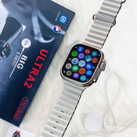 T10 ULTRA 2 SMART WATCHES 2.09 INCH 49MM STRAPS BT CALL MESSAGE FOR MEN WOMEN WITH HIWATCHPRO APP (GREY)