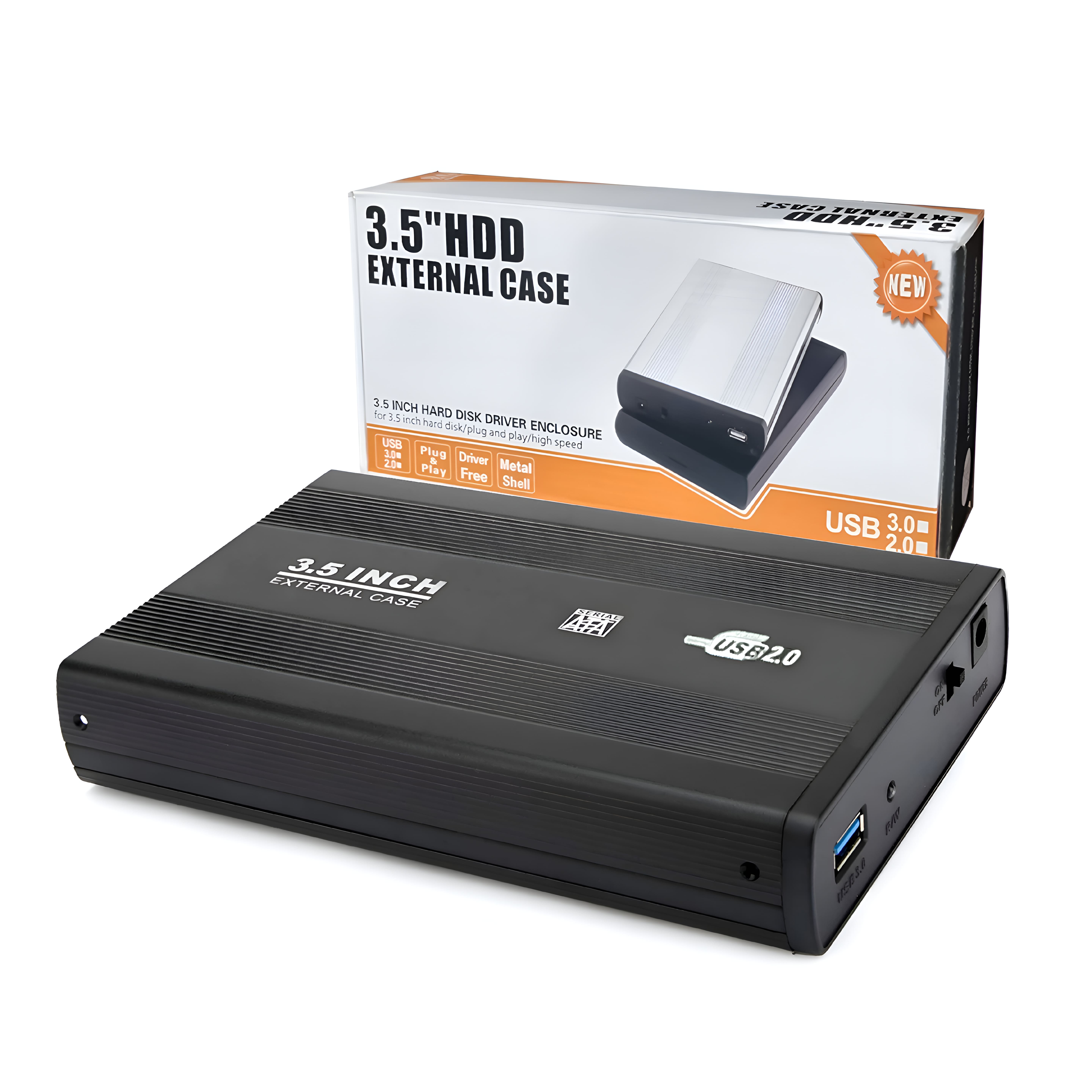 3.5 Inch SATA HDD Case USB 2.0