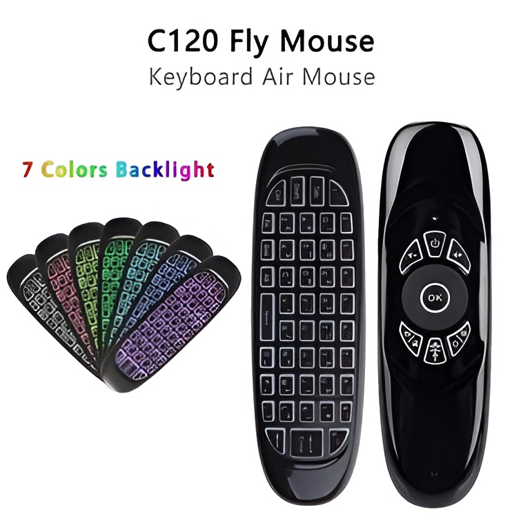 C120 RGB 7 Backlight Air Mouse