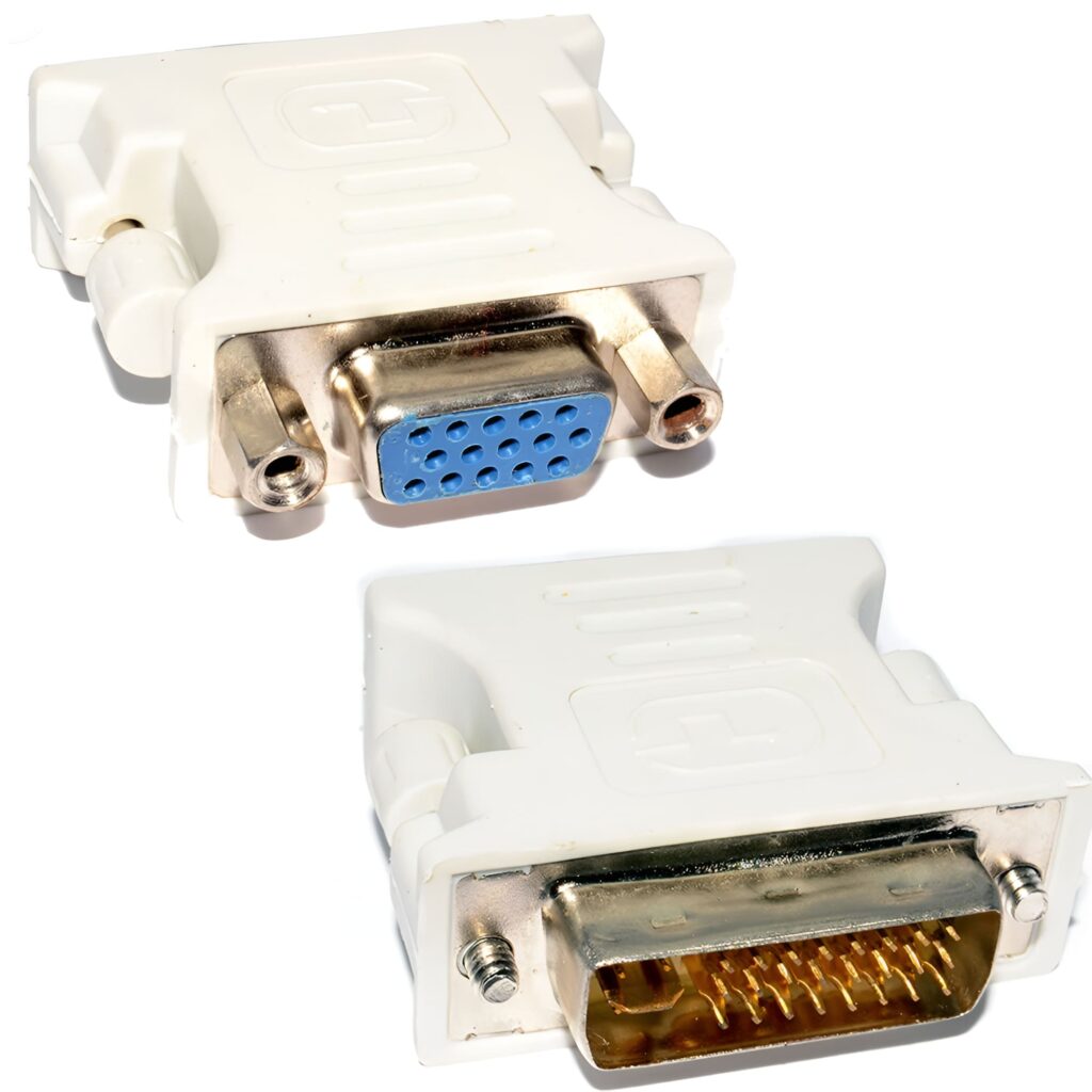 DVI to VGA 24+5 Pin Connector