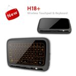 H18+ Wireless Keyboard with Touchpad & Backlight