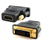 HDMI Female to DVI Male 24+1 Connector