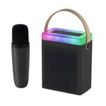 Kisonli G22 Mini Bt Portable Karaoke Speaker With Wireless Handheld Microphone