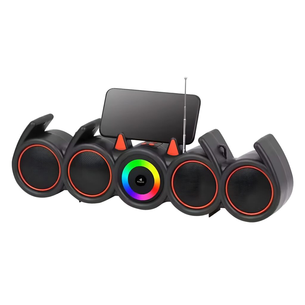 Kisonli Led-918 Soundbar Speaker Subwoofer Wireless Home Theater Bluetooth Soundbar