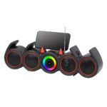 Kisonli Led-918 Soundbar Speaker Subwoofer Wireless Home Theater Bluetooth Soundbar