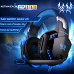 Kotion Each G2000 Wired Stereo Gaming Headset with LED and Mic