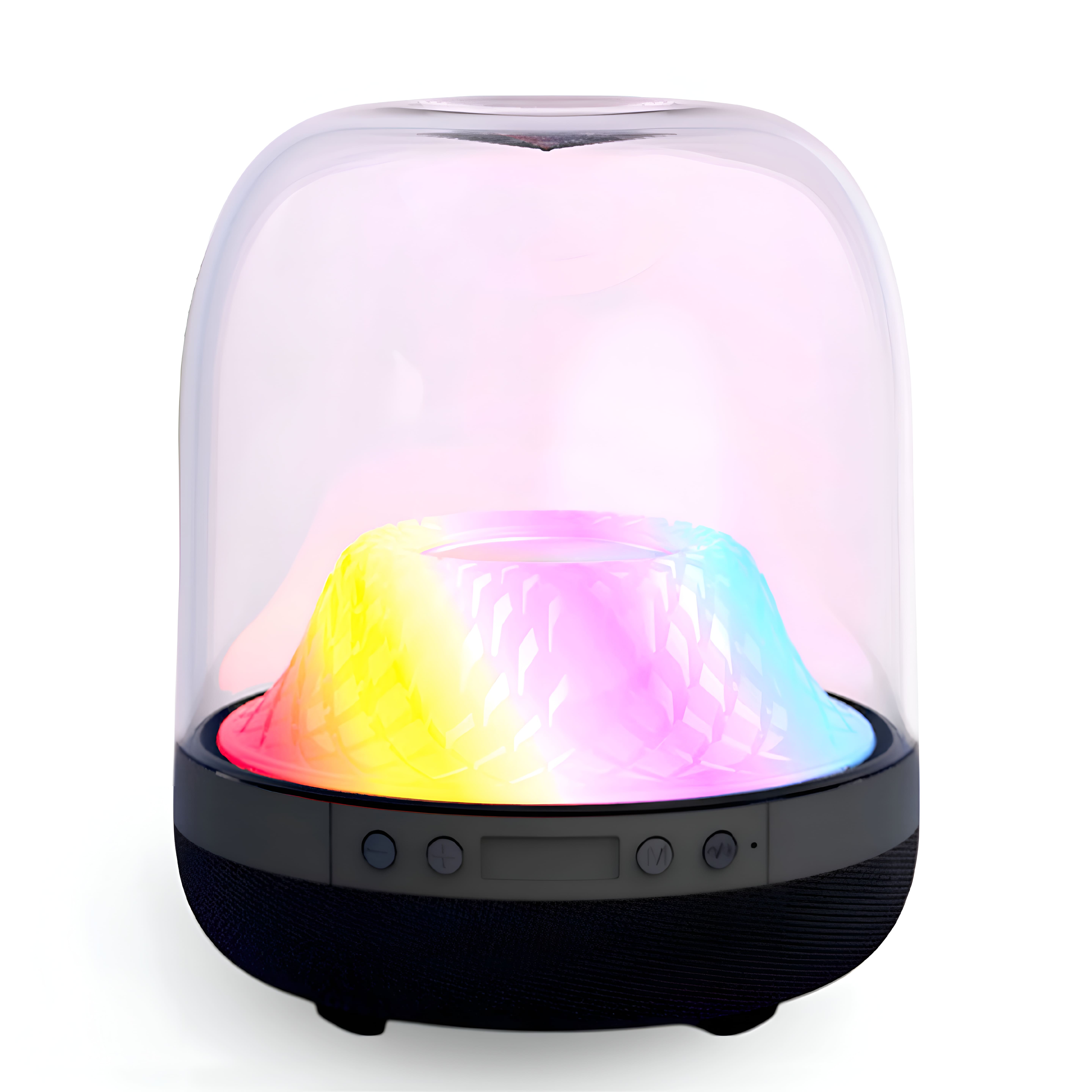 Lp92 Bt Led Glass Transparent Magic Color Speaker