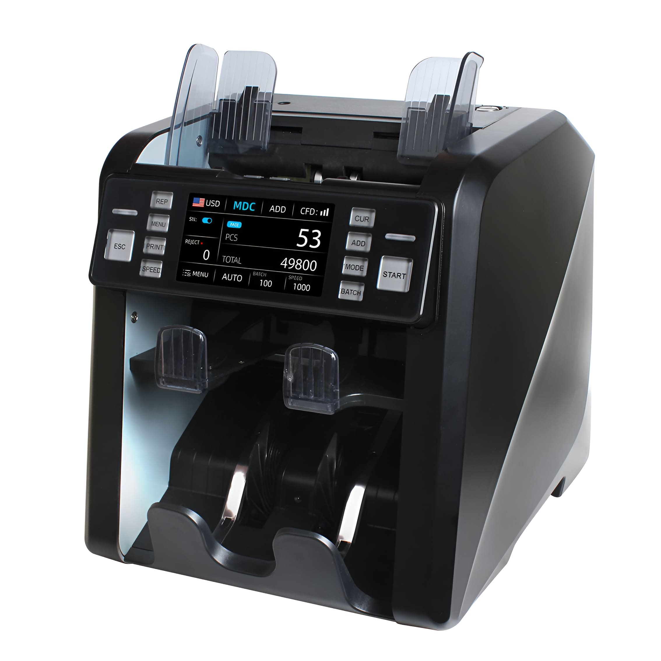 Speed-X SP-950A Double Pocket Multi-Currency Counting Machine Speed-X SP-950A Double Pocket Multi-Currency Counting Machine