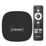 SpeedX Pixel4K X20 Plus Android TV Box with Air Mouse & Voice
