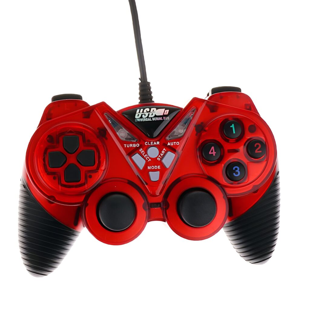 USB L2000 Double Shock Wired Game Controller