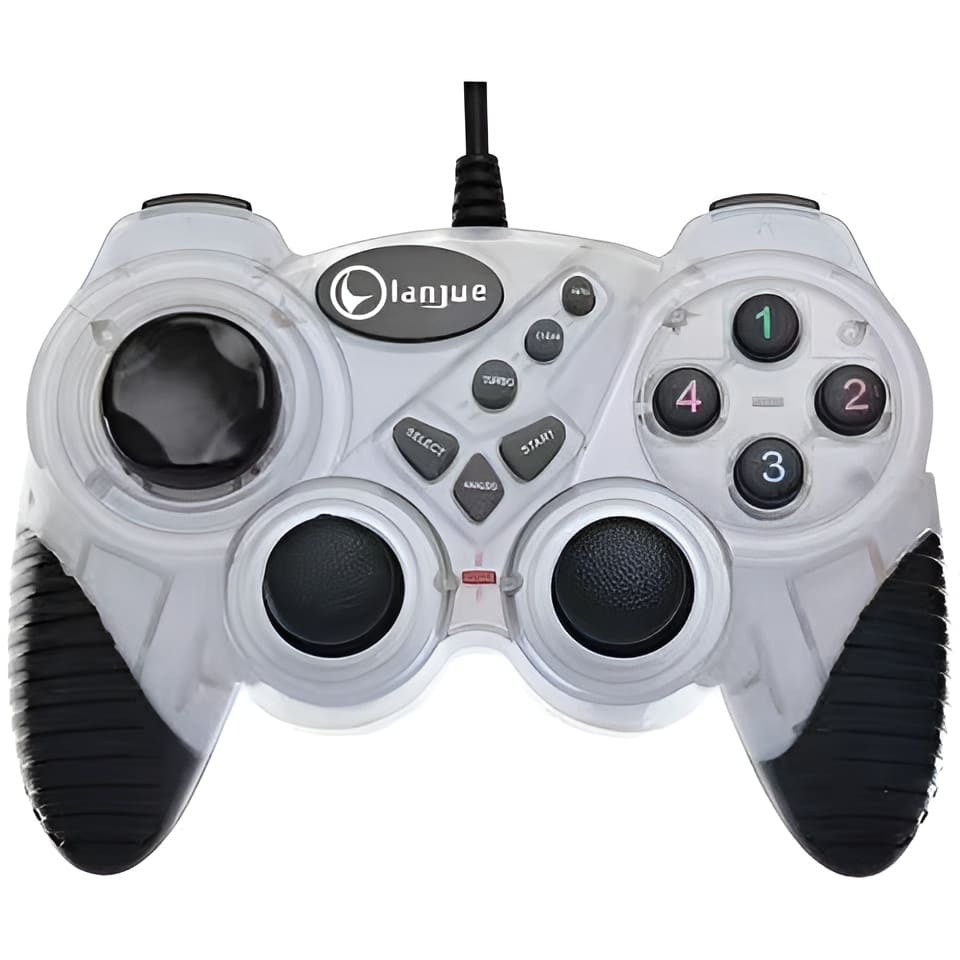 USB L4000 Double Shock Wired Game Controller