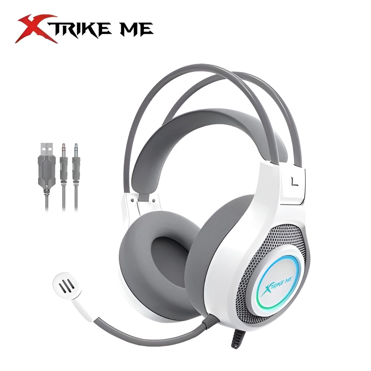 Xtrike Me GH-515W Wired RGB Gaming Headset with Static Lighting Effects Xtrike Me GH-515W Wired RGB Gaming Headset with Static Lighting Effects