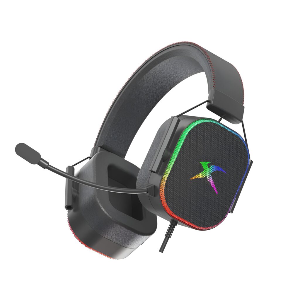 Xtrike Me GH-606 RGB Wired Gaming Headset with Adjustable Microphone