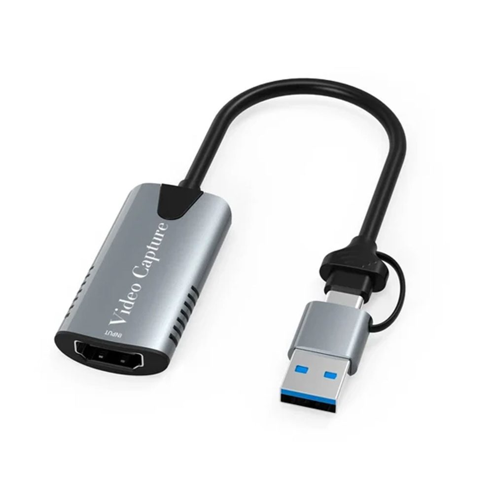 video capture usb a usb c 2in1 to hdmi connector