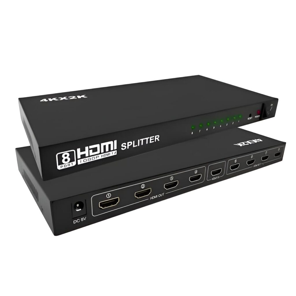 HDMI Splitter 8 Port 2K 4K Ultra HD