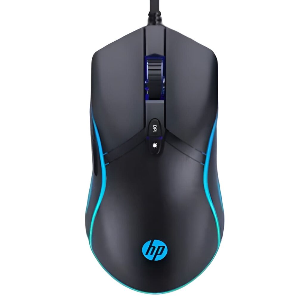 HP G360 RGB Wired Gaming Mouse 6200 DPI with 6 Buttons for PC and Laptop