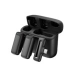J13 Type-C Dual Wireless Lavalier Microphone with Charging Case for Video Recording