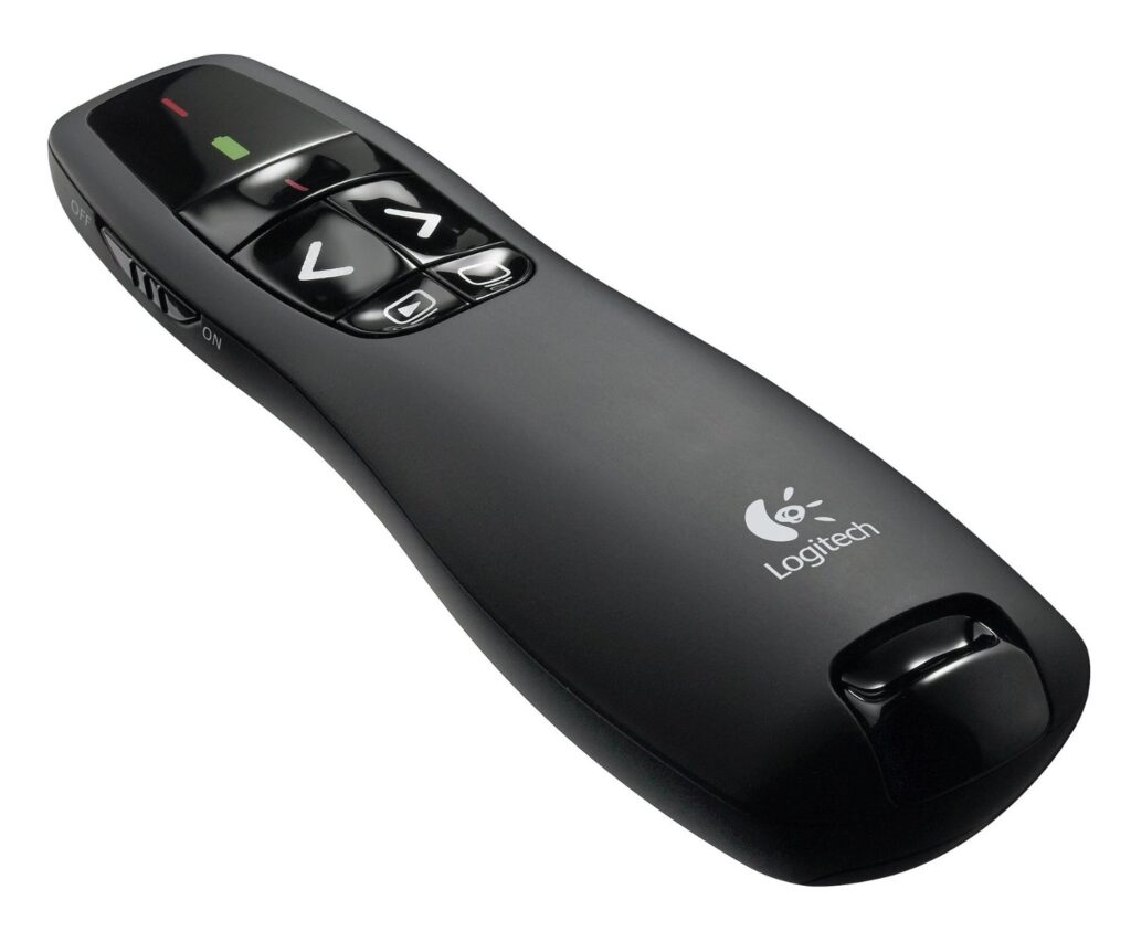 Logitech R400 Wireless Red Laser Presenter