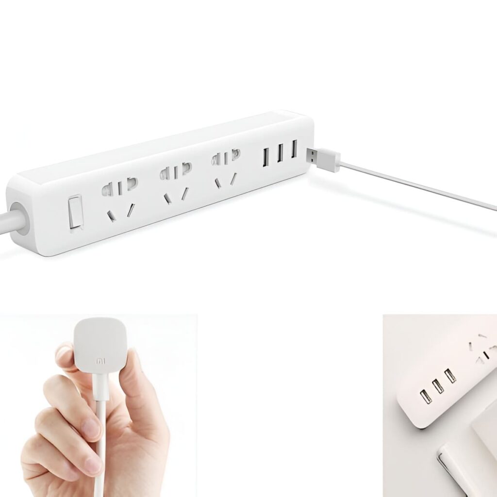 Mi Power Strip with Multi Sockets and USB Ports