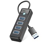 Orico PW4U USB Hub 3.0 4-Port 5Gbps High Speed Data Transfer