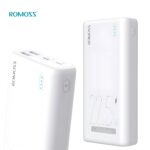 Romoss PSL20 Simple 20 20000mAh 22.5W PD Super Fast Charging Power Bank with 3 Inputs