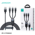 Joyroom 3-in-1 USB-A to Lightning/Type-C/Micro 3.5A Fast Charging Data Cable (1.2m)