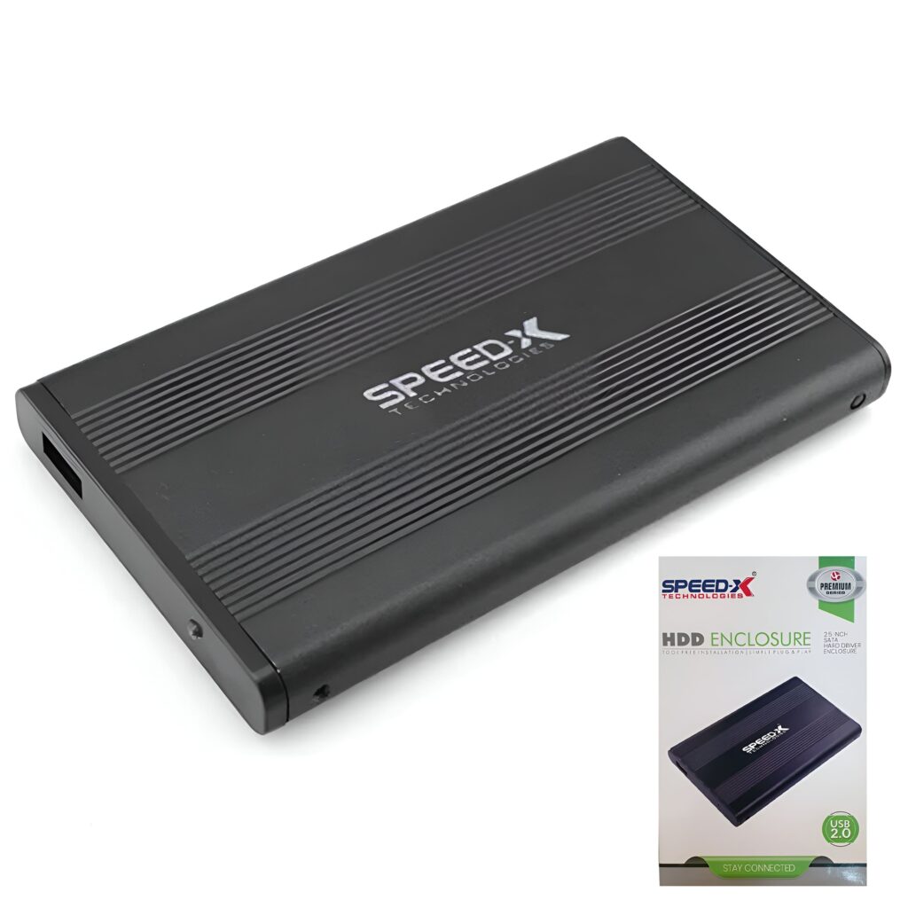 Speed-X 2.5 Inch Metal HDD Case USB 2.0