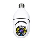 Speed-X Bulb camera 1080p Wifi 360 Degree Panoramic Night Vision Two-Way Audio Motion Detection