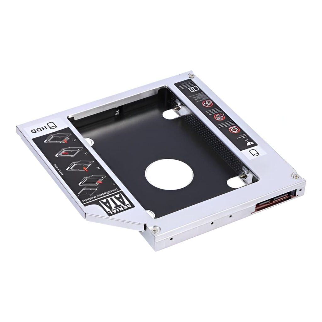 Universal SATA 3.0 2nd HDD Caddy 9.5mm for Laptop