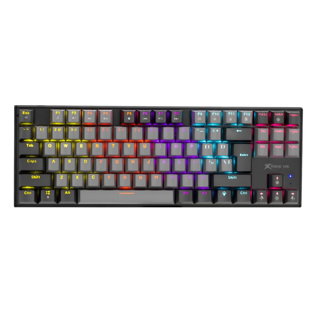 Xtrike Me GK-989A Wired TKL Mechanical Gaming Keyboard Compact Design
