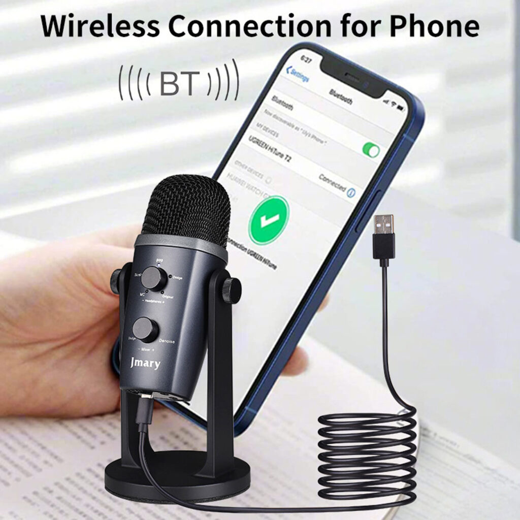 jmary mc-pw10 professional usb microphone