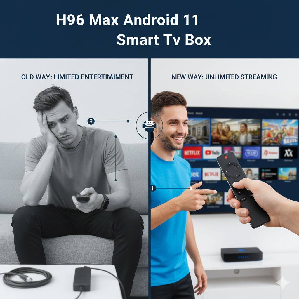H96 Max Android 11 Smart Tv Box