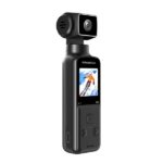 K1 Pocket 5K HD WiFi Handheld Action Camera 270° Rotatable for Sports & Vlogging