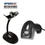 SPEED-X 8400 1D Laser Handheld Barcode Scanner with Stand