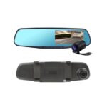 Car DVR Mirror DUAL Camera Front Back 1080p
