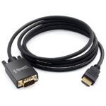 HDMI to VGA Cable Adapter – Convert HDMI Output to VGA Display