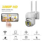 WIFI CAMERA HB66 2MP 1080P OUTDOOR CCTV SECURITY CAMERA 4X DIGITAL ZOOM WIRELESS AI HUMAN DETECTION With Pixlinkcam App
