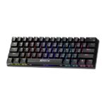 XTRIKE ME GK-916 61-Key Mechanical Gaming Keyboard with Rainbow Switch Lights