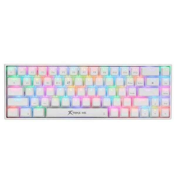 XTRIKE ME GK-995W WH 68-Key Wireless Mechanical Gaming Keyboard