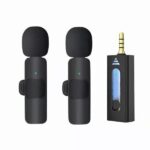 K35 Wireless Dual Microphone for Mobile Phone & Camera