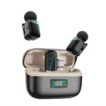 MINI8 RTS Lavalier Metal Condenser Lightweight Wireless Dual Microphone