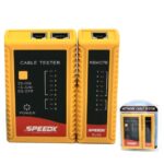 SPEEDX 368A NETWORK CABLE TESTER LINE CHECKER WITH LED INDICATOR