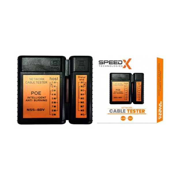 SpeedX SP-T365 POE Network Cable Tester (N55–60V)