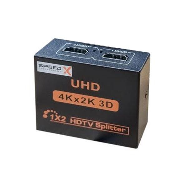 SPEEDX (SP-HS2) 2 PORT HDMI SPLITTER 2K 4K