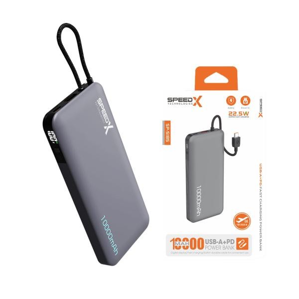 SpeedX SP-S185 10000mAh 22.5W Super Fast Charging Power Bank