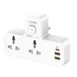 LDNIO SC2311 20W PD FAST CHARGING 2500W POWER EXTENSION TOUCH NIGHT LAMP 2 SOCKETS 1 USB-C +2 USB-A