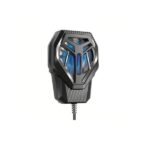 S-72 PORTABLE MOBILE PHONE QUIET COOLING FAN HEAT DIFFUSER RADIATOR WITH LIGHT