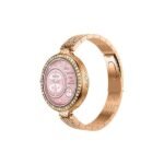 HW16 MINI LUXURY WOMEN ROSE GOLD SMART WATCH 1.35 INCH BT CALL WITH WEARFIT PRO APP