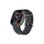 Hk10 Ultra 3 2.02 AMOLED Display G-Sensor AI Features 2 Straps Black Smart